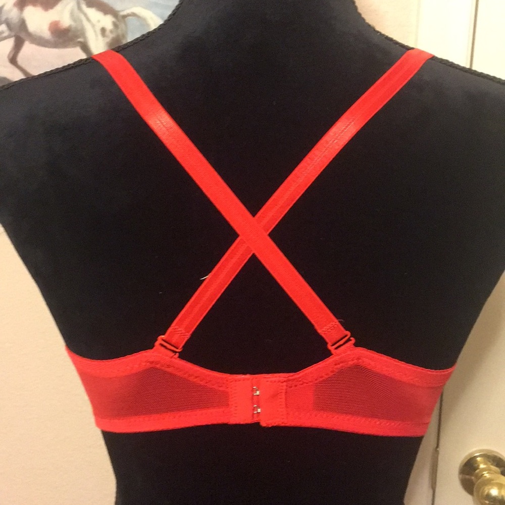 ❤️2 for $10 - New Red/Orange Bra Removable Straps - Picture 3 of 5